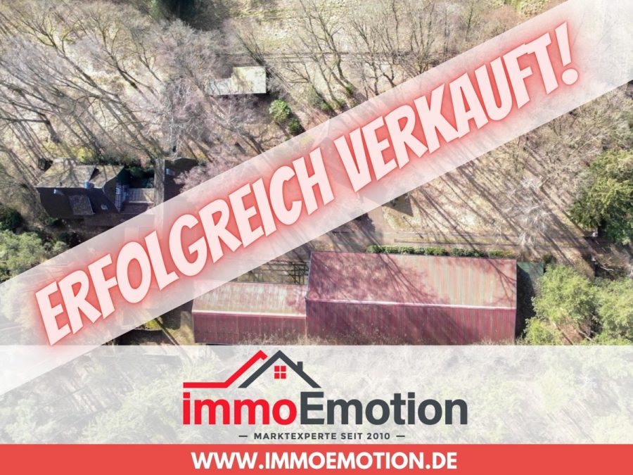 VERKAUFT! 1,8 ha in Alleinlage! GROSSartiges Anwesen mit Pferdestall & Reithalle - Reiterhof im Heidekreis verkauft