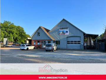 Hohe Sichtbarkeit & starke Frequenz: Gewerbefläche für Handel – Handwerk oder Lager mit Bürofläche!, 27374 Visselhövede / Wittorf, Halle